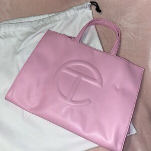 Telfar | Medium Shopping Bag in Bubblegum